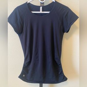Athleta Black Short Sleeve Top - Size M